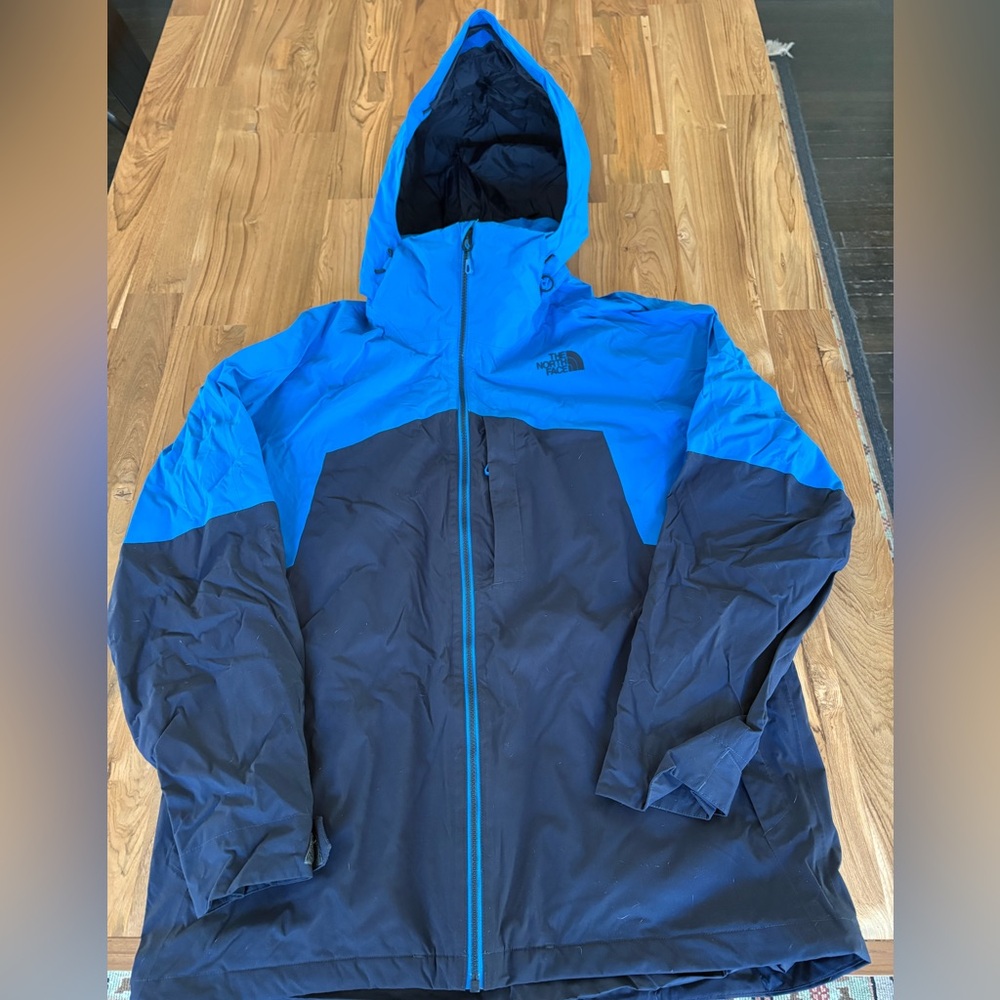 The North Face Gore Tex Blue and Black Ski jacket - Large
